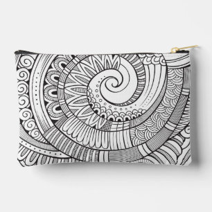 Kies je kleuren en kleur je eigen Abstracte mandal Etui