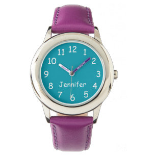KIES JE KLEUREN, Je Tekst, Persoonlijke Polshorlog Horloge