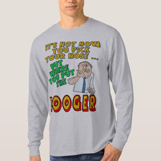 Kies je neus t-shirt (Voorkant)