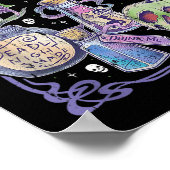 Kies je vergif,  prinses Halloween Poster (Hoek)