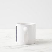 ...kies je vrijheid...kunst van Jutta Gabriel... Espresso Kop (Achterkant)