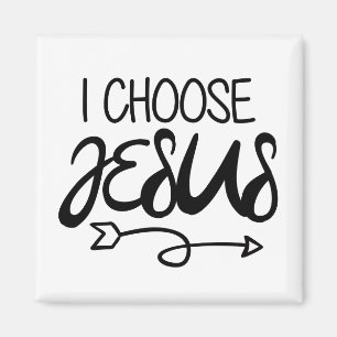 Kies Jesus Art Gospel Graphics Christelijk Art Quo Magneet