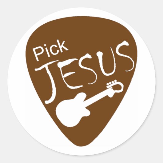 Kies Jesus Sticker (Voorkant)
