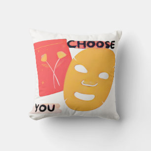 Kies Jezelf Liefde Grafisch Kussen