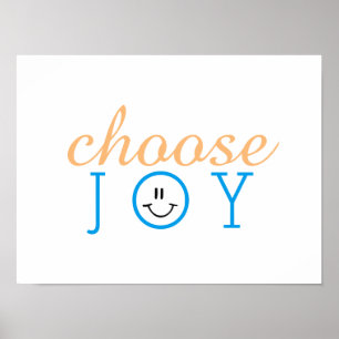 Kies Joy Happy Face Poster