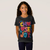 Kies Joy Kinderen T-shirt (Voorkant volledig)
