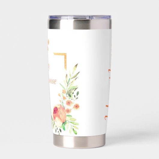 Kies Joy Mok gepersonaliseerd Geïsoleerde Drinkbeker (Voorkant)