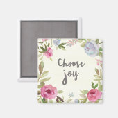 Kies Joy Pastel Floral Magneet (Voorkant / Achterkant)