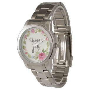 Kies Joy   Roze Rozen Horloge