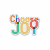 Kies Joy Sticker (Voorkant)