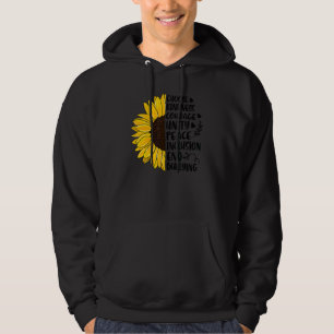 Kies Kindness Courage Unity Peace Sunflower Unit Hoodie