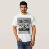 Kies Kindness Mannen T-shirt (Voorkant volledig)