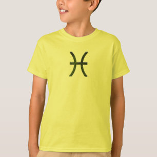 Kies kleur Vissen Zodiac Astrologisch teken T-shirt
