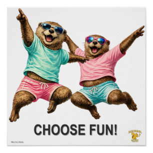 Kies Leuk Otter Duo Perfect Poster