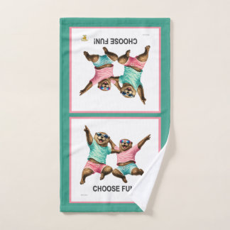 Kies Leuke Otter Duo Handdoek