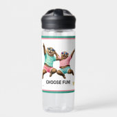 Kies Leuke Otter Duo Waterfles (Voorkant)
