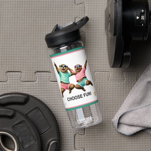 Kies Leuke Otter Duo Waterfles (Sportschool (Gedraaid)  )