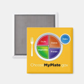 Kies Mijn Bord (Oranje) Magnet Magneet (Voorkant / Achterkant)