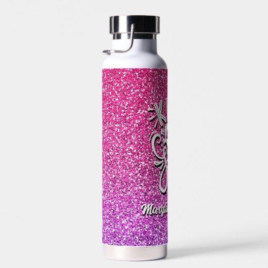 KIES MIJN SASS CUSTOM GLITTER TYPOGRAPHY WATERFLES (Rechts)