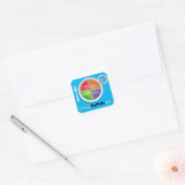 Kies MyPlate Sticker - Blauw (Envelop)