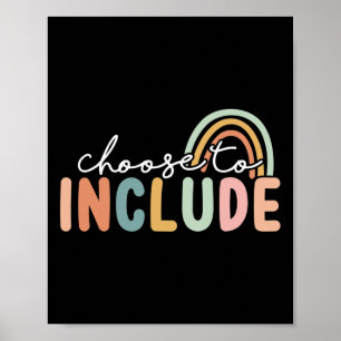 Kies om autisme van de leerkrachten in het speciaa poster