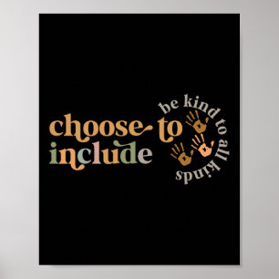 Kies om autisme van de leerkrachten in het speciaa poster