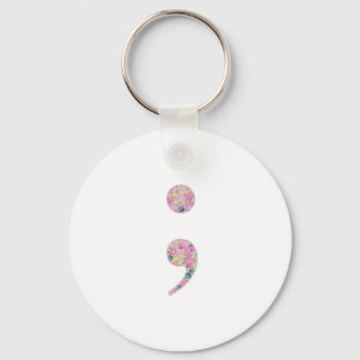 Kies om door te gaan | Semicolon Sleutelhanger