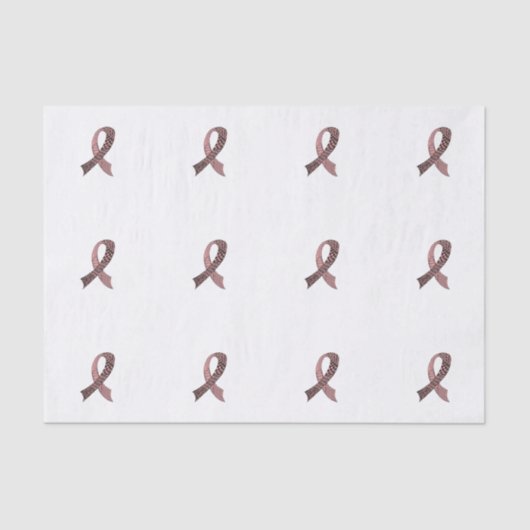 Kies om het even welk Lint van het Bewustheid van  Tissuepapier (Voorkant)