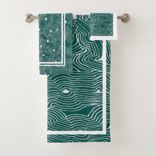 Kies om het even welke Boerderij Abstracte keuken Bad Handdoek (Insitu)