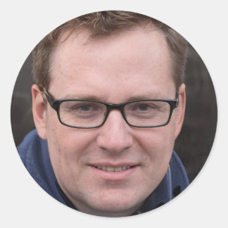 Kies om te vormen ronde sticker