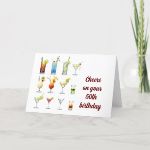 KIES OP UW **50e BIRTHDAY** Kaart