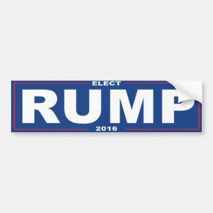 Kies Rump 2016 - Bumpersticker