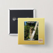 Kies sneller! vierkante button 5,1 cm (Voorkant /achterkant)