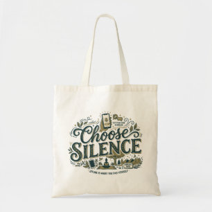 Kies Stilte Tote Bag