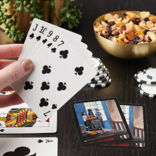 Kies Texas Schilderij van Alfred Fox Pokerkaarten