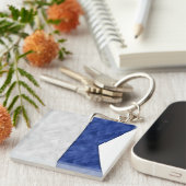 Kies uit 26 Waterverf Nautical Maritime Flags Sleutelhanger (Voorkant Rechts)