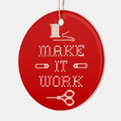 Kies uw achtergrondkleur keramisch ornament (Links)