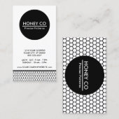 kies uw eigen bedrijf voor kleurenhoneycomb hexa visitekaartje (Voorkant / Achterkant)