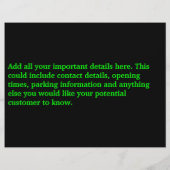 Kies uw eigen fruit en Veg  brochure (Achterkant)