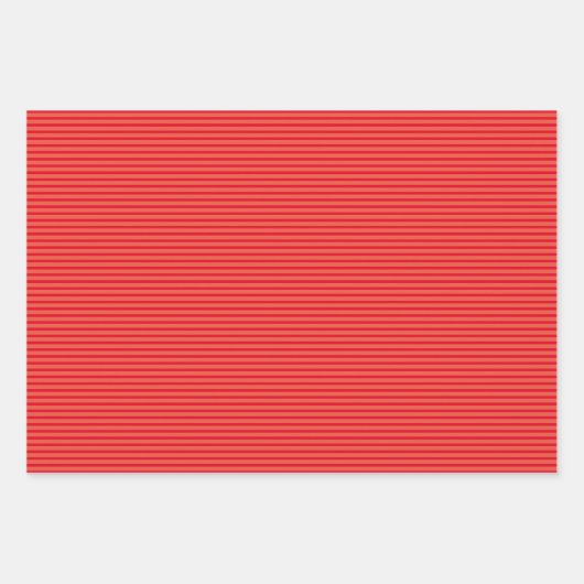 Kies uw eigen kleur in Stripes Inpakpapier Vel (Voorkant)