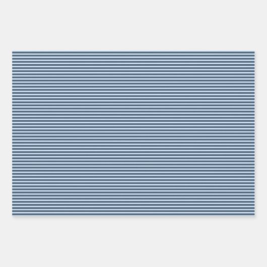 Kies uw eigen kleur in Stripes Inpakpapier Vel (Voorkant)