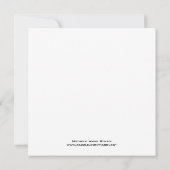 Kies uw eigen kleur! Opslaan op datum Save The Date (Achterkant)