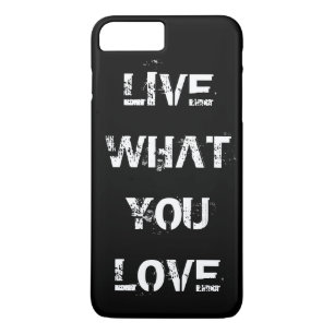 Kies uw eigen tekst, afbeelding en achtergrondkleu 	iPhone 8 plus / 7 plus hoesje