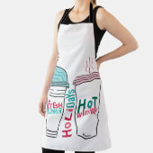 Kies uw favoriete kerstdrink schort (Insitu)