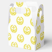 Kies uw kleur anker nautische thema bruiloft bedankdoosjes (Geopend)