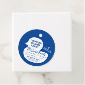 Kies uw kleur Cruise Duck Bedankjes Labels (In situ)