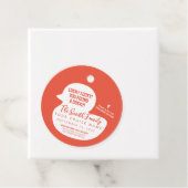 Kies uw kleur Cruise Duck Bedankjes Labels (In situ)