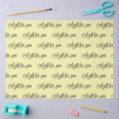 Kies uw kleur Fancy kalligrafie cadeau Tissuepapier (Craft)