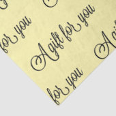 Kies uw kleur Fancy kalligrafie cadeau Tissuepapier (Detail)