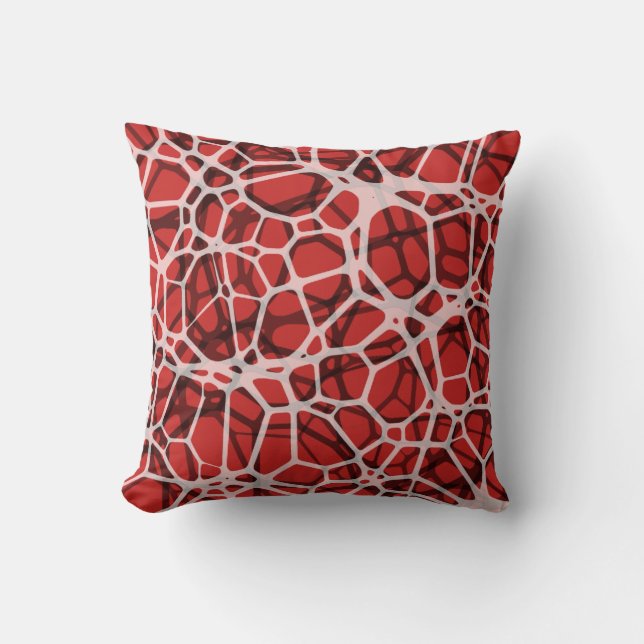 Kies uw kleur Multi-Layer Web Pattern Pillow 2 Kussen (Voorkant)